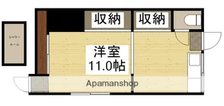 沖美荘【1階】の間取り