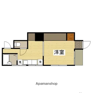 沖美荘【1階】の間取り