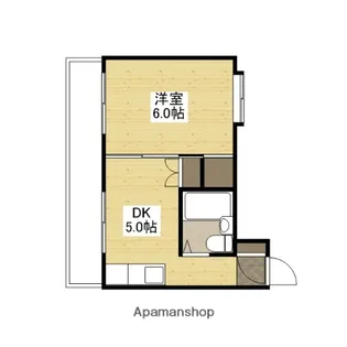 ウインドー古市【3階】の間取り