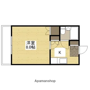 第一観ビル【3階】の間取り