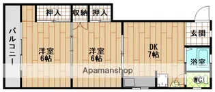 高島モータービル【3階】の間取り