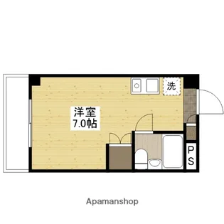 コスミック【7階】の間取り