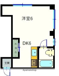 花幸ビル【4階】の間取り