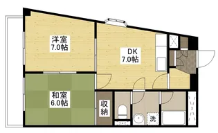 東宝牛田ビル【3階】の間取り