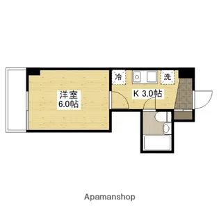 アストラムシンカワ【4階】の間取り