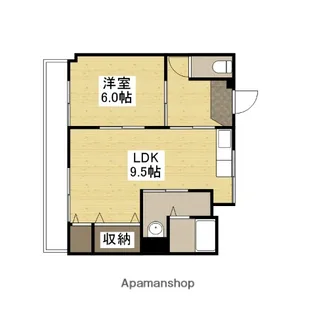 平岩ビル【3階】の間取り
