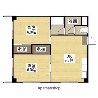 フェニックスヌマタ【1階】の間取り