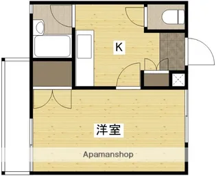 ロジュマン宇品【3階】の間取り