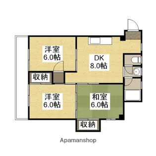 石光ビル【5階】の間取り