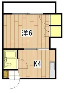和田ビル【4階】の間取り