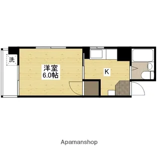 イアーザ舟入中町【4階】の間取り