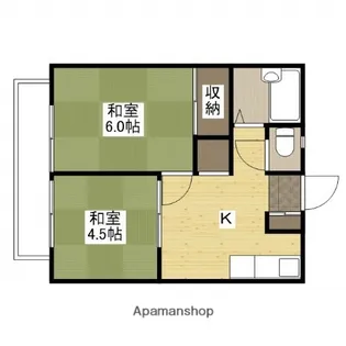 ハイム森【3階】の間取り