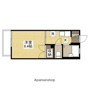 カーサ大成【2階】の間取り