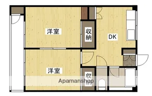 ソフィアコート庚午中Ⅳ【5階】の間取り