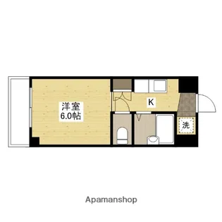 アヴニール古市橋【2階】の間取り