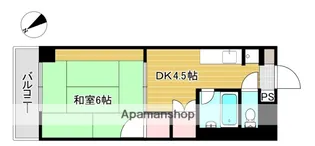 シティライフ出汐【604号室】の間取り