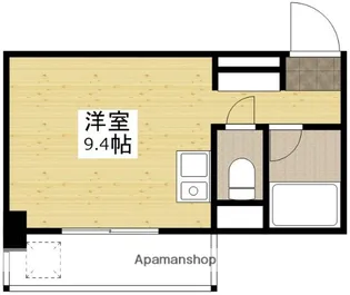フェニックス八丁堀【5階】の間取り