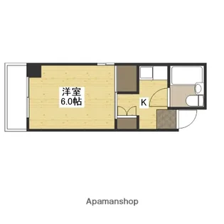 LUTELLA鶴見【2階】の間取り