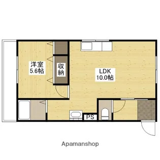 山田ビル【4階】の間取り