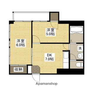 第5KSNビル【3階】の間取り