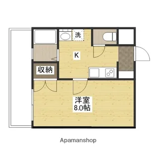 メルポート宇品神田【4階】の間取り