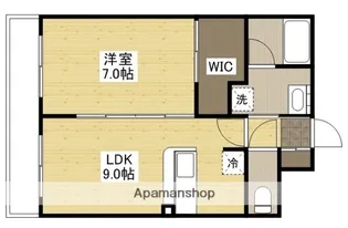 オリオリシティV【2階】の間取り