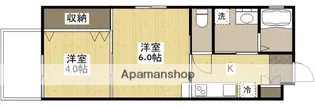 セントヒルズ段原【9階】の間取り