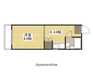 第2浜村ビル【4階】の間取り