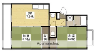 しづマンション【2階】の間取り