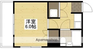 BAUHAUS千田町Ⅱ【3階】の間取り