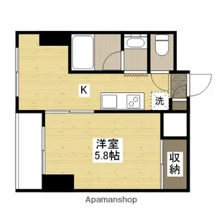 HAMAOKA.BLD【4階】の間取り