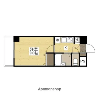 ラントハウス幟町【2階】の間取り