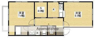 ガーデンコートS&Y【2階】の間取り