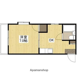 ハイム坂本【2階】の間取り