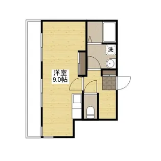 三篠ビル【2階】の間取り