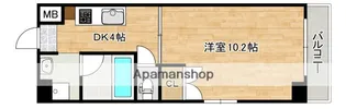 ジョイアス南堀川【5階】の間取り