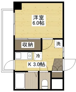 グレース国泰寺【4階】の間取り