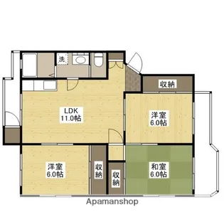 さっぽろビル【4階】の間取り