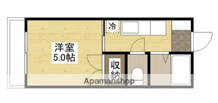 ハラビル【3階】の間取り