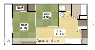 内藤ビル【6階】の間取り