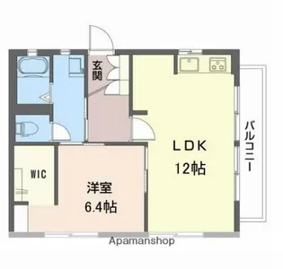 アンテス井口【2階】の間取り