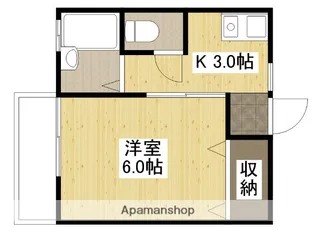 セジュールU【1階】の間取り