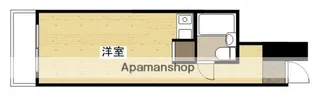 チュリス新八丁堀【5階】の間取り