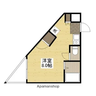 田中興産第10ビル【2階】の間取り