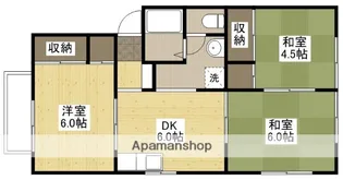 プレジール【1階】の間取り