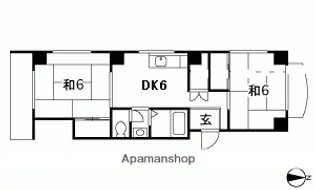 大上ビル【2階】の間取り