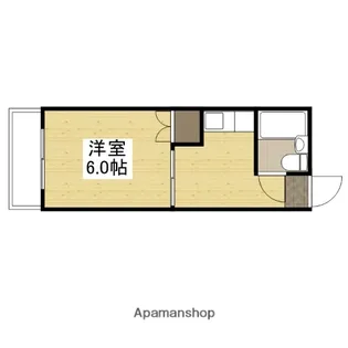 長山ビル【2階】の間取り