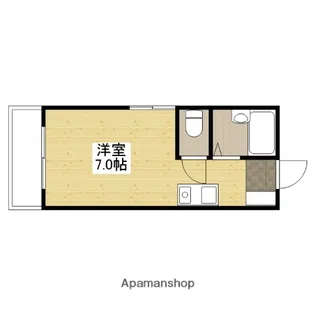 T−FOREST可部Ⅱ(旧 トラスト2)【1階】の間取り