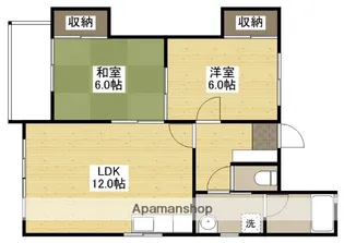 第3山下ビル【3階】の間取り