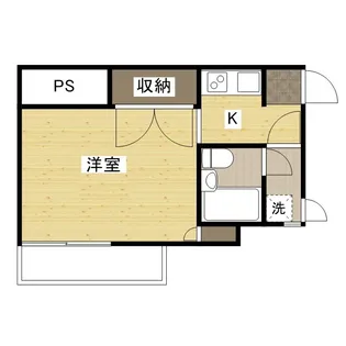 ウェッジコーポ坂田【3階】の間取り